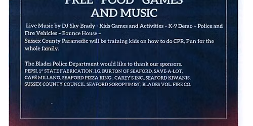 Blades National Night Out