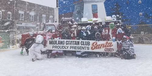 Midland ONTARIO Civitan Club Santa Claus Parade 2025