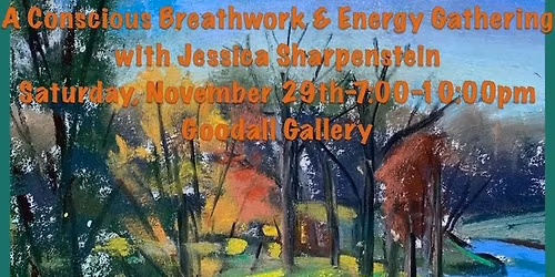 Release, Rest, & Restore: A Conscious Breathwork & Energy Gathering with Jessica Sharpenstein