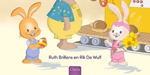 We lezen voor en knutselen uit 'De paashoppertjes en de chocolademachine'