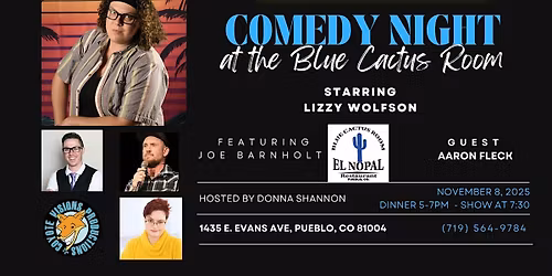 Comedy Night at the Blue Cactus Room 11-2025