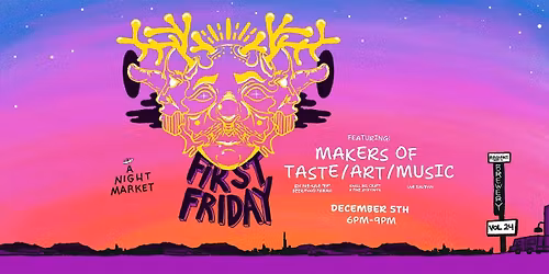 First Friday: Night Market and Food + Beer Pairing