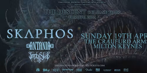 SKAPHOS + ANTANIA + TOMB SLAB | The Craufurd Arms, Mk