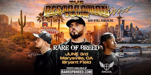 Rare of Breed LIVE in Marysville, CA at Bryant Park