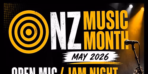 Open Mic Night - NZ Music Month