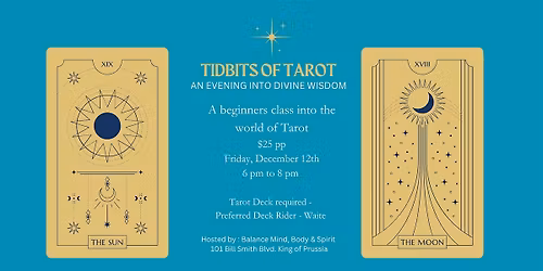 Tid Bits of Tarot - A beginners class