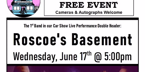 Roscoe's Basement Car Show Performance Double Header