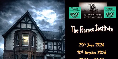 Ghost Hunt - The Barnes Institute