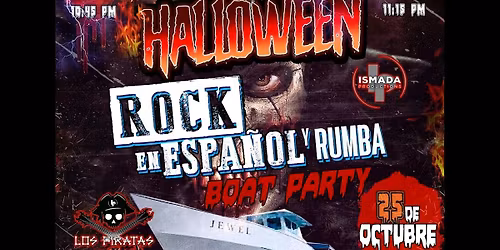 Halloween de Rock en Espanol y Rumba Boat Party