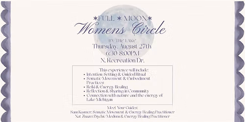 Full Moon Women's Healing Circle