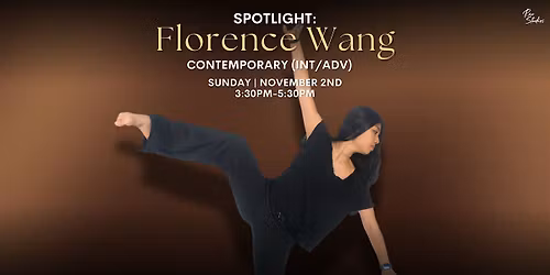Spotlight: Contemporary (Int\/Adv) with Florence Wang