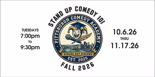 STAND-UP COMEDY 101 - Beginners Basics Stand-Up Comedy Class FALL 2026