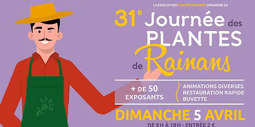 31eme Journ\u00e9e des Plantes de Rainans