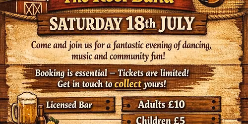 Bacton Village Hall Barn Dance 
