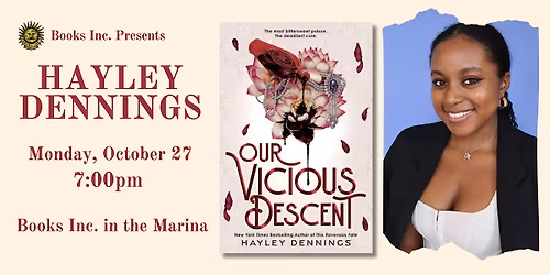 HAYLEY DENNINGS at Books Inc. in the Marina