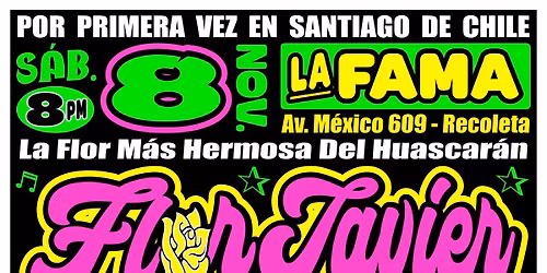 FLOR JAVIER EN SANTIAGO DE CHILE