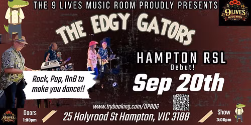 The Edgy Gators Hampton RSL debut!!