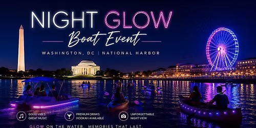 Glow Boat Ride National Harbor Date Night Edition