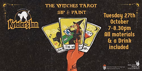 The Witches Tarot: Sip & Paint