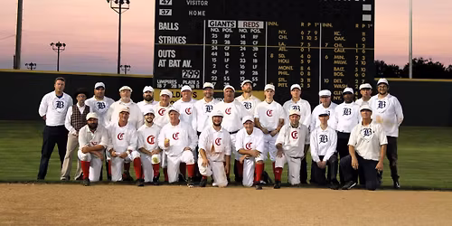 Vintage Base Ball Game at Crosley field