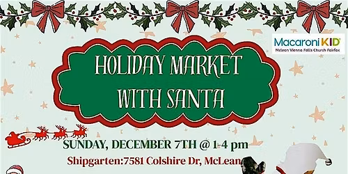 Holiday Market with Santa!