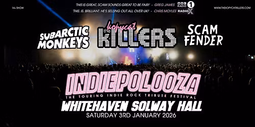 Indiepalooza - Whitehaven Solway Hall - 3rd January 2026