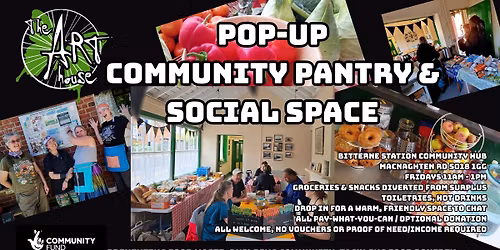 Community Pantry at Bitterne Station Hub \/ Fridays 11am - 1pm