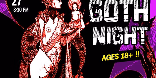 Apparition: Goth Night, March 27 (18+!)
