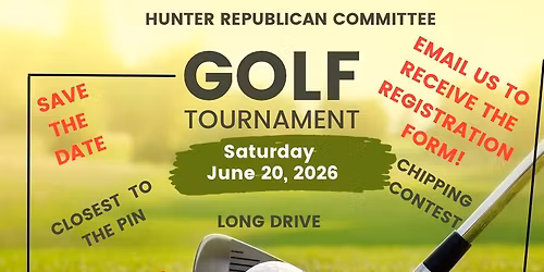 2026 ~ Town of Hunter Republican Golf Tournament