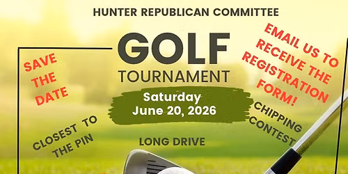 2026 ~ Town of Hunter Republican Golf Tournament 
