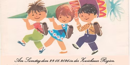 Pesta Zwickau Klasse 1a und b - Feier zu 40 Jahre Einschulung - Samstag 29.08.2026 