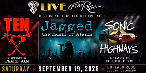 Sonic Highways, Jagged and TEN at the Rose