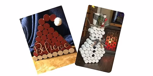 Holiday Wine Cork Decorations