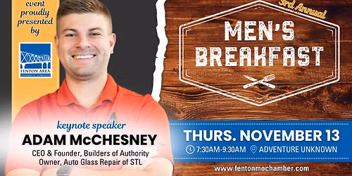 3rd Annual FACC Men's Breakfast