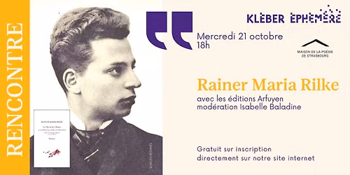 Rencontre autour de Rainer Maria Rilke