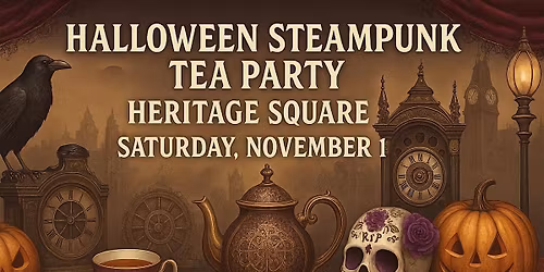 Halloween\/Steampunk Themed Tea