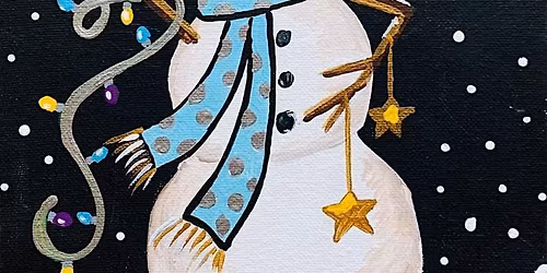 Come and Paint Merry Little Snowmen at Santorini Lounge in Safety Harbor