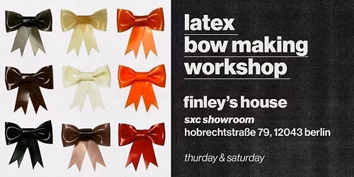 latex bow making workshop