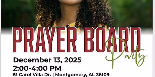 Prayer Board Party