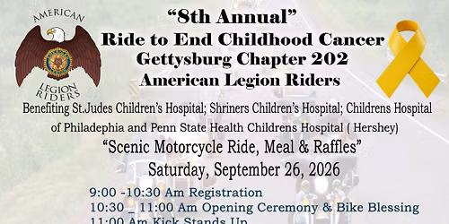 Ride to end Childhood Cancer 