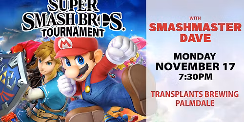 SMASH BROS TOURNAMENT WITH SMASHMASTER DAVE