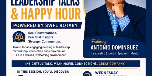 Leadership Talks & Happy Hour - Open to Everyone! Free to attend!