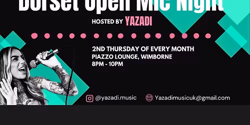 OPEN MIC - PIAZZO LOUNGE (hosted by Yazadi)