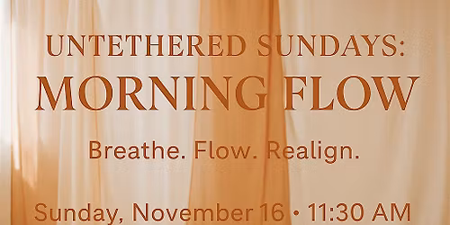 Sunday Serenity: Gentle Flow & Sound Bath Meditation