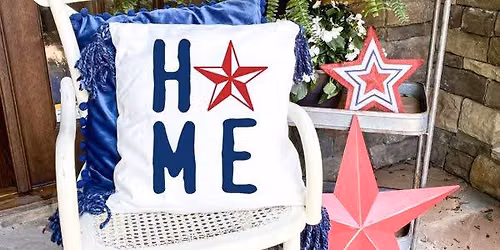 Happy 4th!! SIGNATURE Wood + Canvas + Textured ARt Workshop