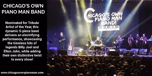 Chicago's Own Piano Man Band HOLLYWOOD CASINO JOLIET!