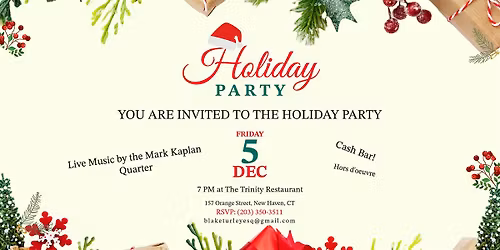 Holiday Party with Alex and Blake