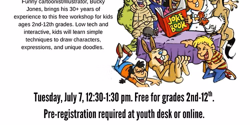 Doodling & Cartooning with Bucky Jones