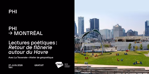 Lectures po\u00e9tiques \u2013 Retour de fl\u00e2nerie autour du Havre