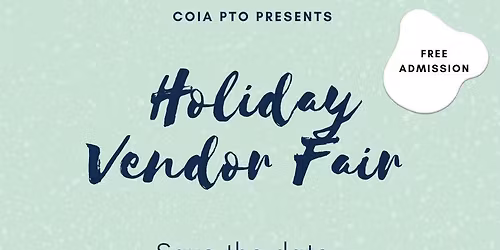 Holiday Vendor Fair